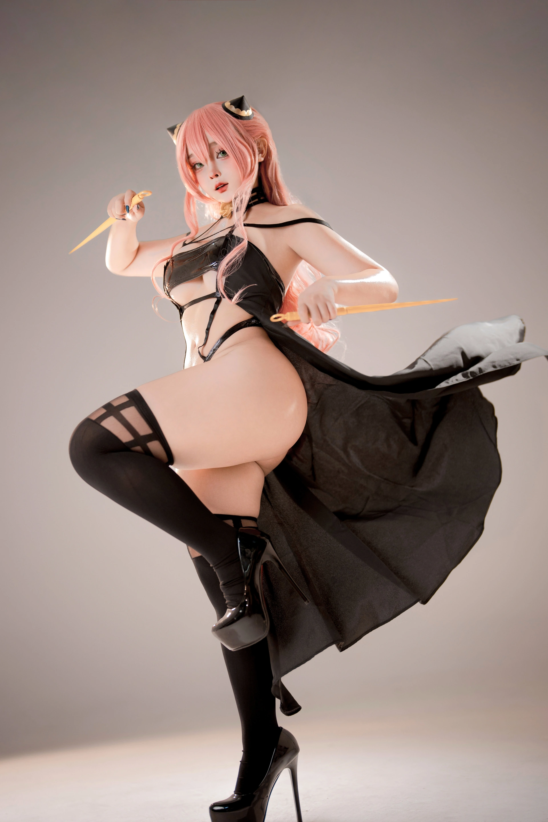 Sayo Momo - NO.63 Anya Forger アーニャ Latex Suit Assassin 1